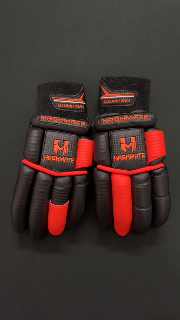 Kingmate Black and Orange Gloves - Image 2